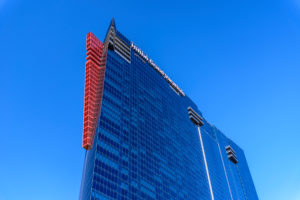 USA, Nevada, Clark County, Las Vegas, East Harmon Avenue, Resort Elara by Hilton Grand Vacations USA, Nevada, Clark County, Las Vegas, East Harmon Avenue, Resort Elara by Hilton Grand Vacations